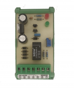 Channel mount powder level controller for SACMI HLT DLT