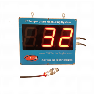 Online temperature system for ceramic dryers