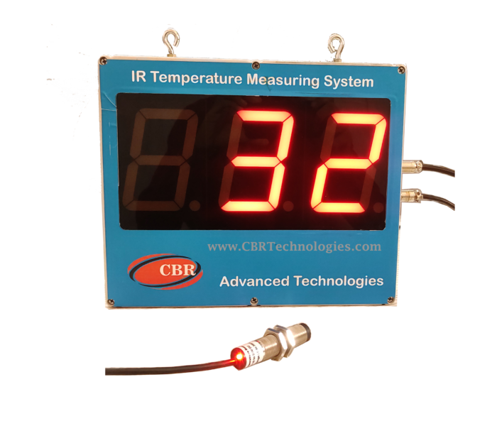 Online temperature system for ceramic dryers